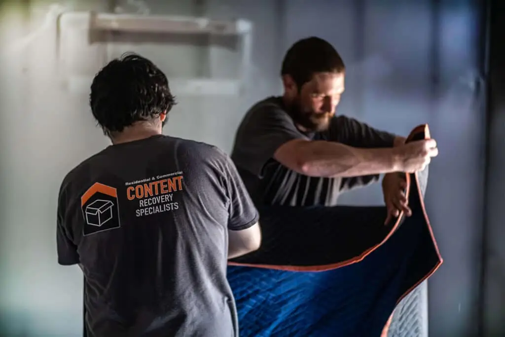 Expert contents packout services available through CRS.