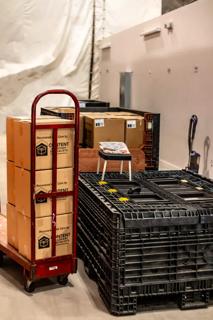 CRS storage warehouse