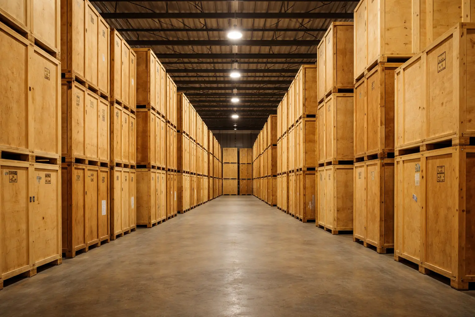 Wooden Storage Vaults