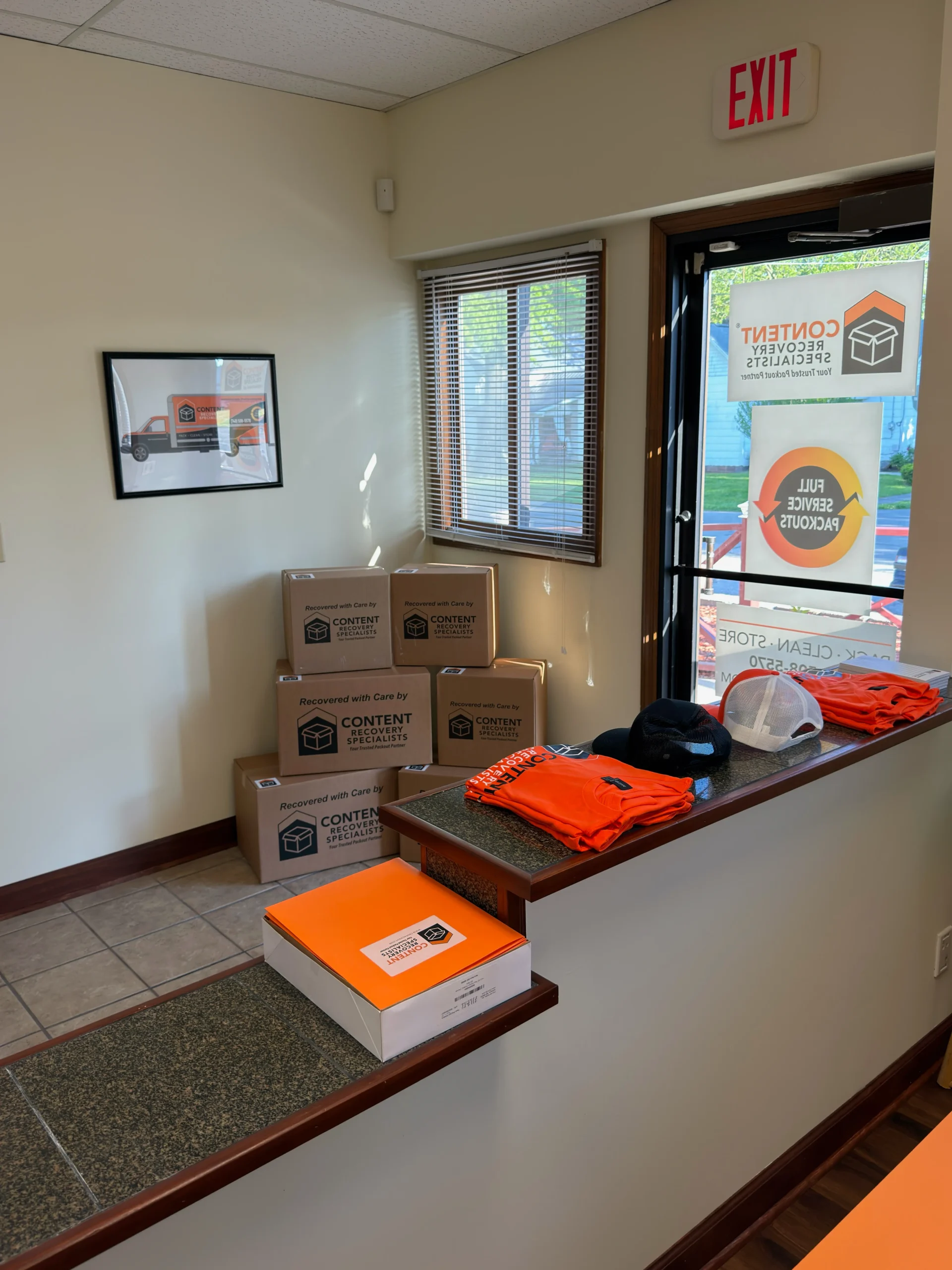 The entrance of Content Recovery Specialists of Dublin, OH