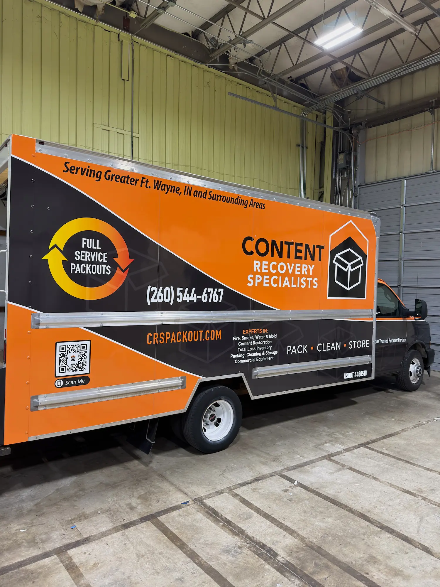 Greg Osborn of Content Recovery Specialists of Fort Wayne, IN