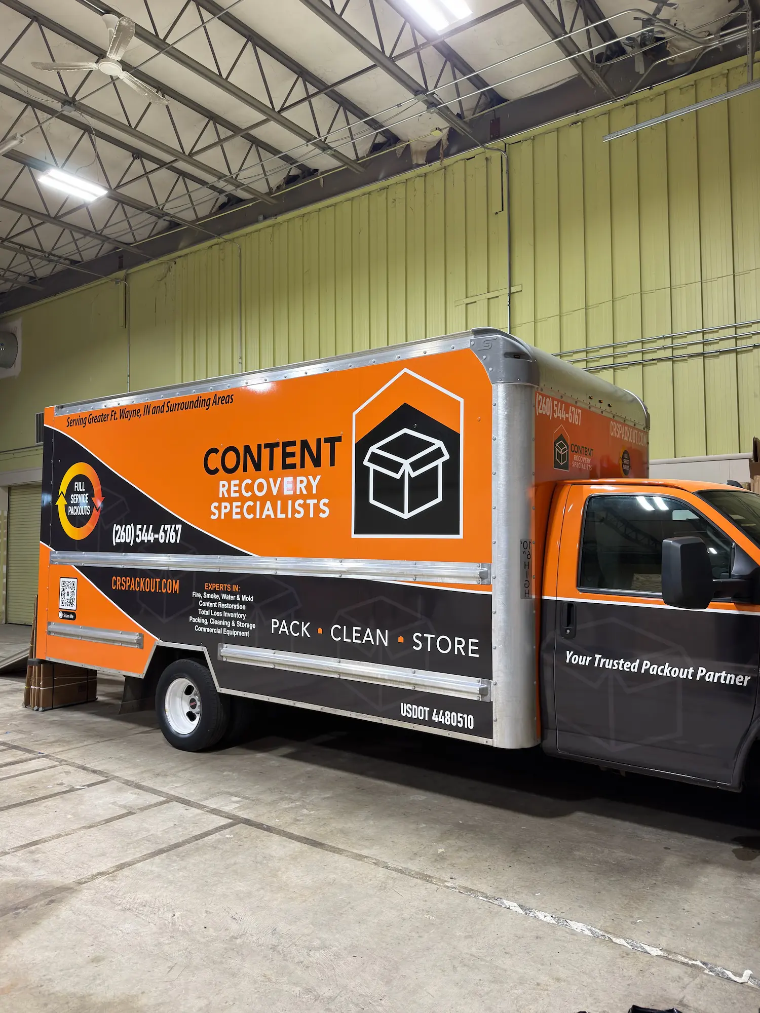 Greg Osborn of Content Recovery Specialists of Fort Wayne, IN