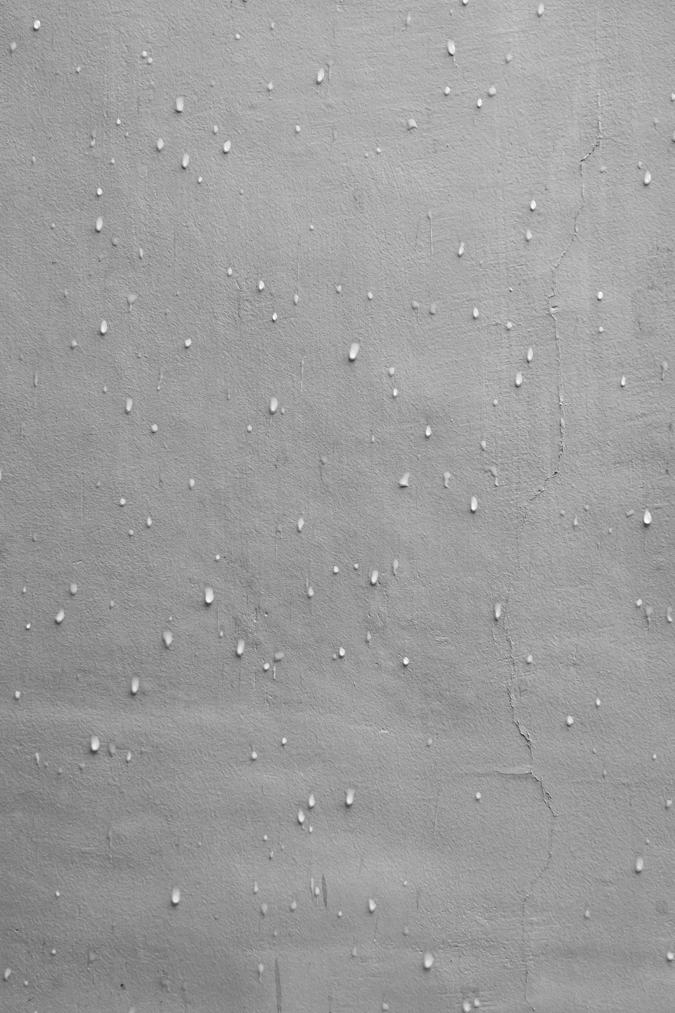 Moisture on a wall