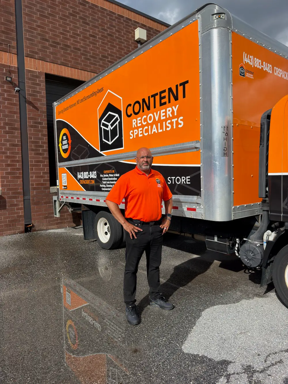 Damon Stinger of Content Recovery Specialists of Hanover, MD